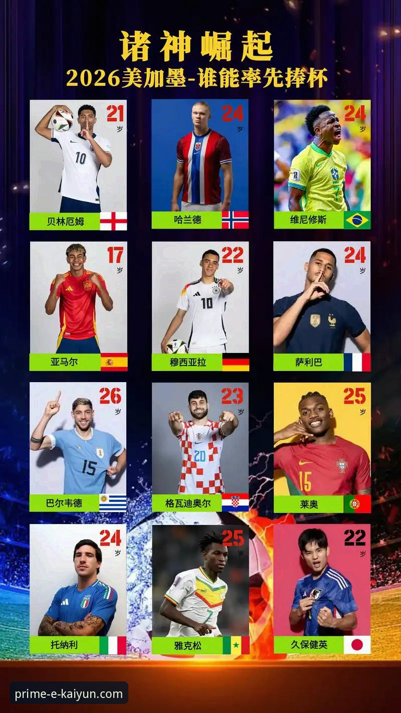 开云体育官网登录评测 2026世界杯10大球星深度剖析:梅西C罗领衔,新老交替格局全面解读